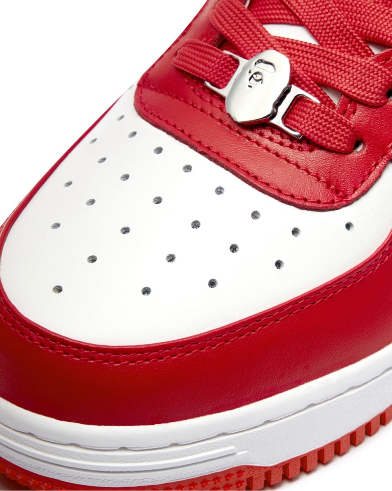 Basket Bape STA MI #2 M2 Rouge Clair Homme | ZBK-36642053